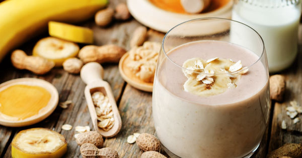 High-Protein Smoothie for Men with Whey Protein Powder